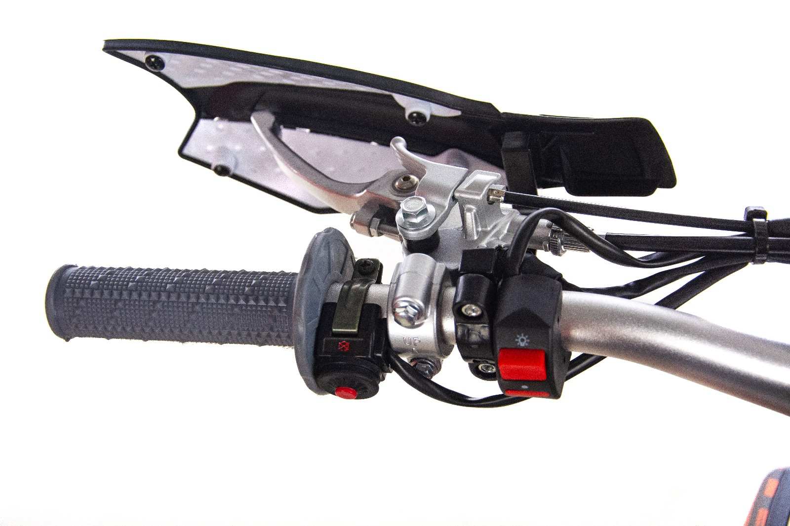 Motocicleta Cross/Enduro Asix XB88 A3, 300cc, roti 21/18", culoare negru/lime, pornire electric/picior [8]