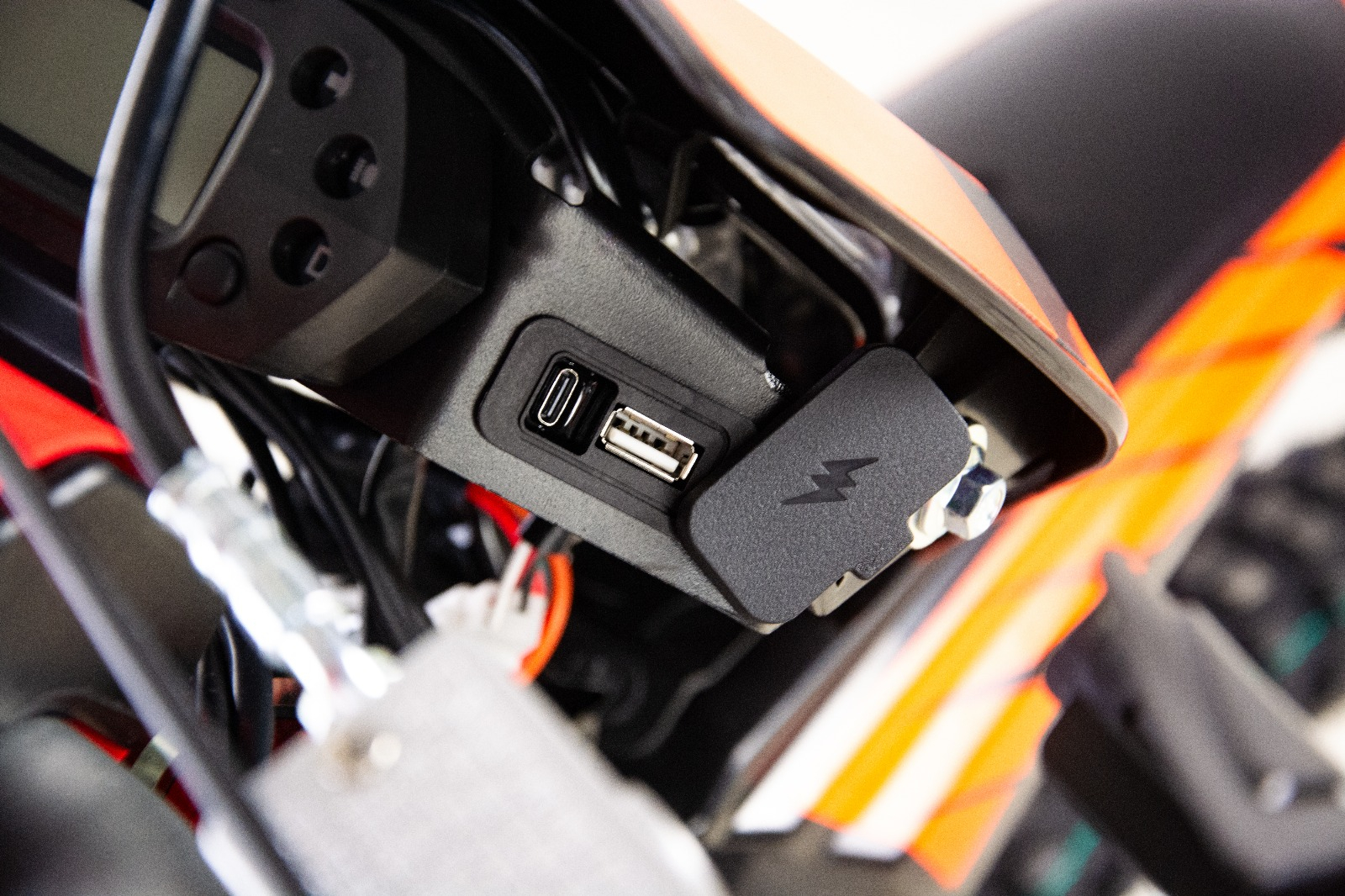 Motocicleta Cross/Enduro Asix XB88 A3, 300cc, roti 21/18", culoare negru/portocaliu, pornire electric/picior [12]