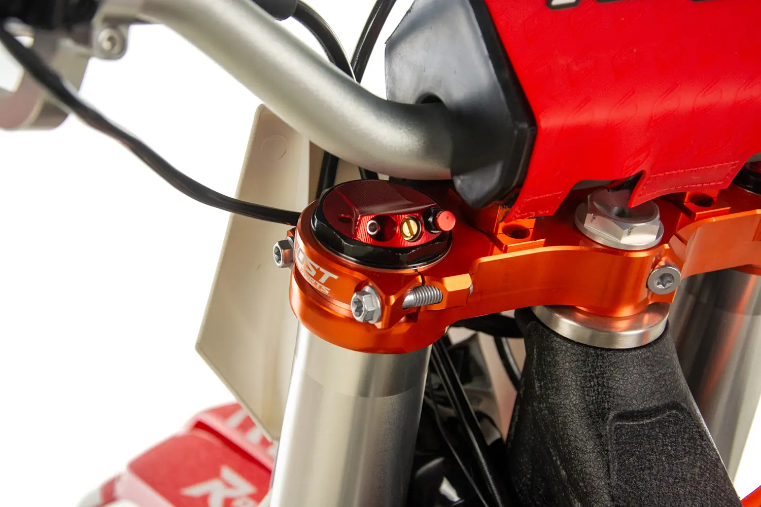 Motocicleta Cross/Enduro Asix XR99 2T, 300cc, roti 21/19", pornire electric, racire apa, culoare galben/alb [15]