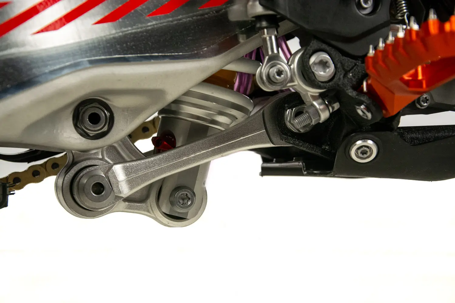 Motocicleta Cross/Enduro Asix XR99 2T, 300cc, roti 21/19", pornire electric, racire apa, culoare galben/alb [7]