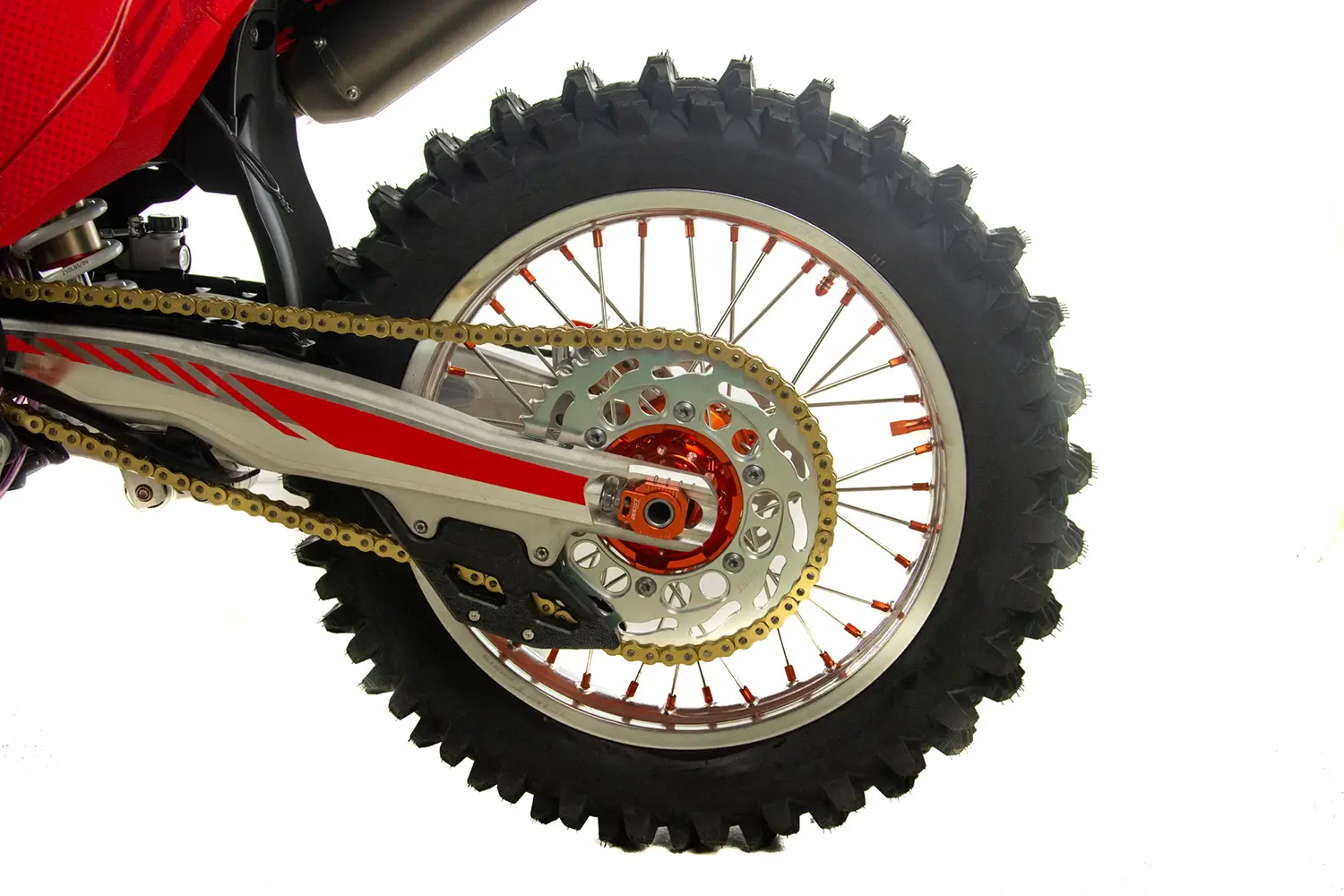 Motocicleta Cross/Enduro Asix XR99 2T, 300cc, roti 21/19", pornire electric, racire apa, culoare galben/alb [12]