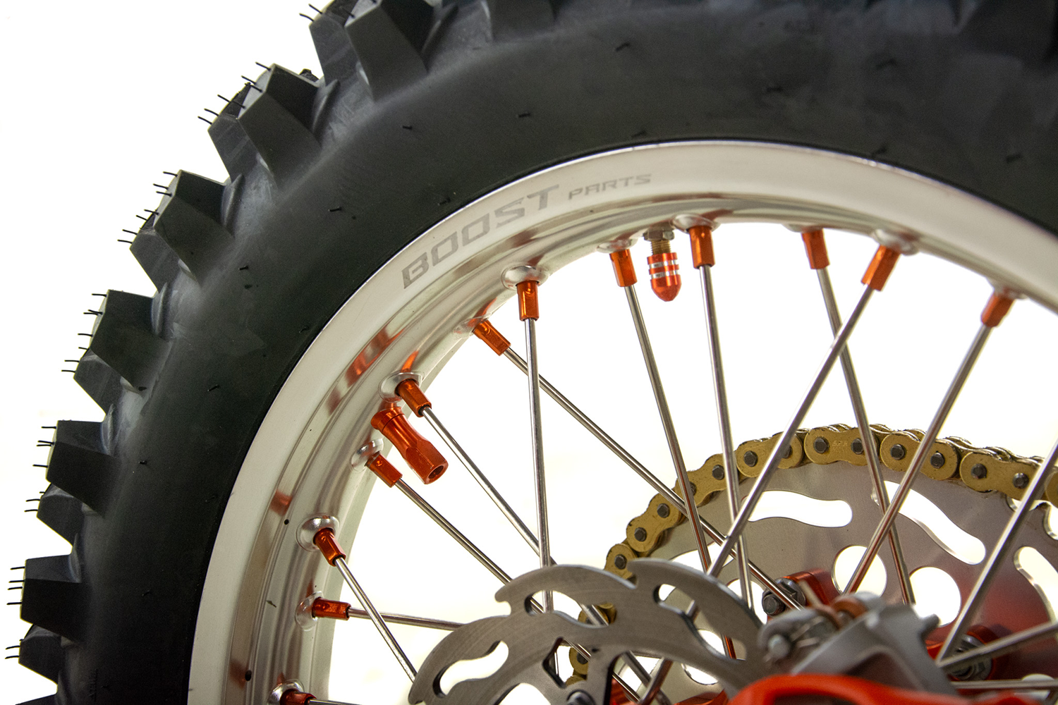 Motocicleta Cross/Enduro Asix XR99 2T, 250cc, roti 21/18", pornire electric, racire apa, culoare alb/rosu [24]