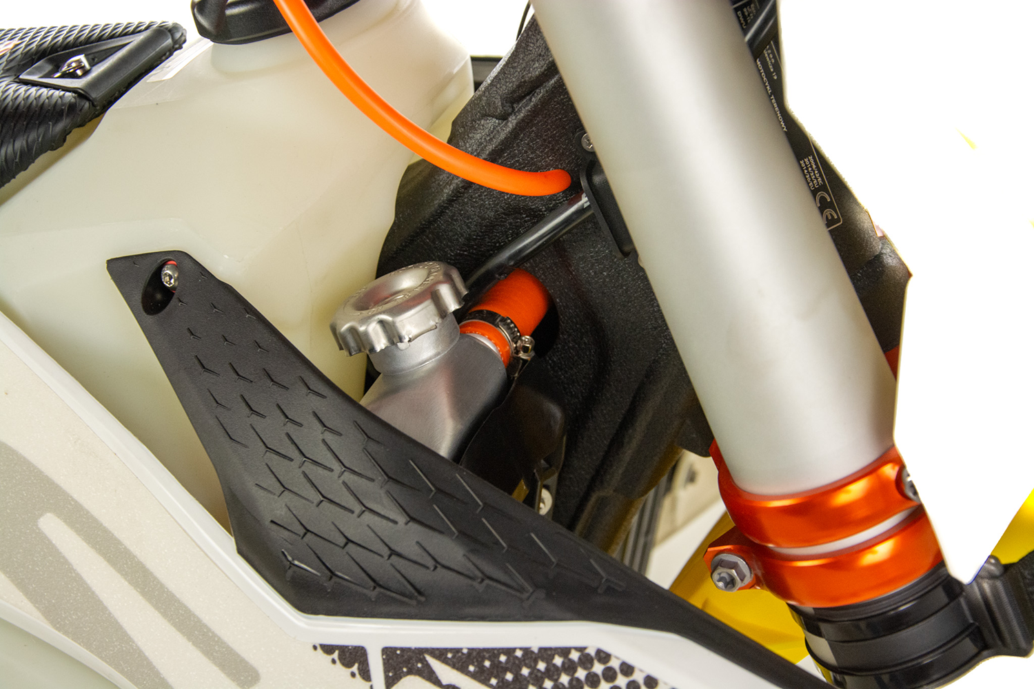 Motocicleta Cross/Enduro Asix XR99 2T, 250cc, roti 21/18", pornire electric, racire apa, culoare alb/albastru [8]