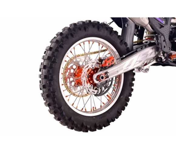 Motocicleta Cross/Enduro Asix XT99 450cc, roti 21/18", culoare negru/albastru, pornire electric, racire lichid [7]