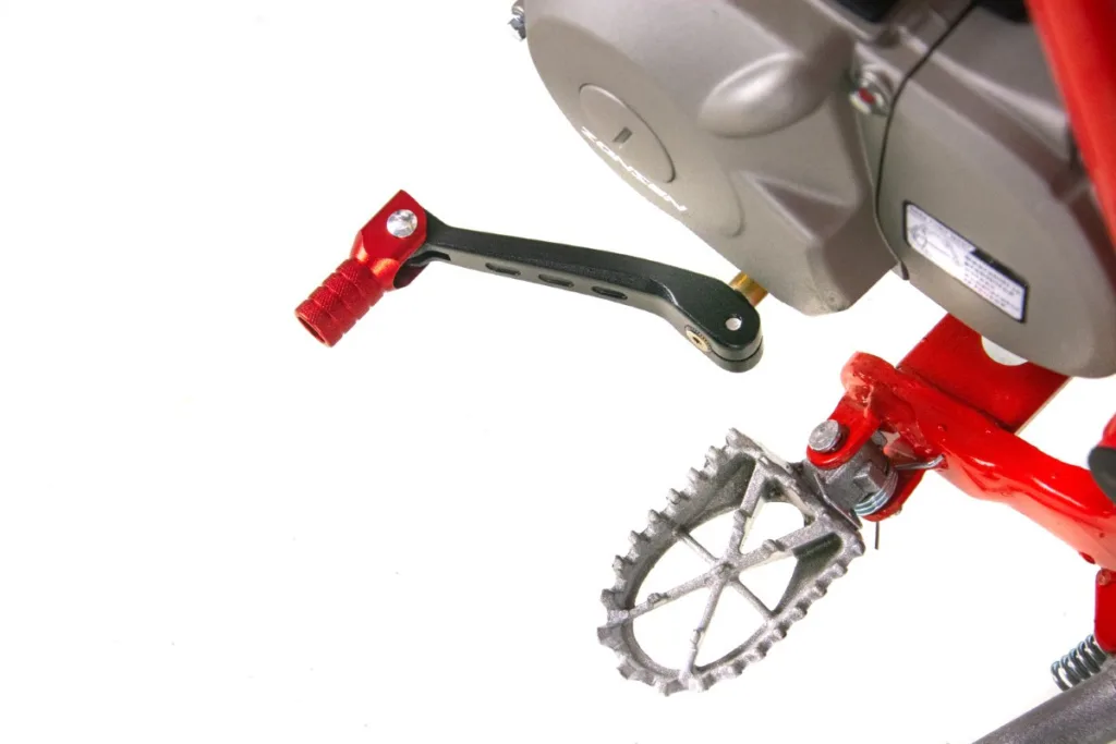 Motocicleta Enduro/Cross Asix XB28 110cc,roti 14/12, automat, pornire electrica, far, culoare rosu/albastru [8]