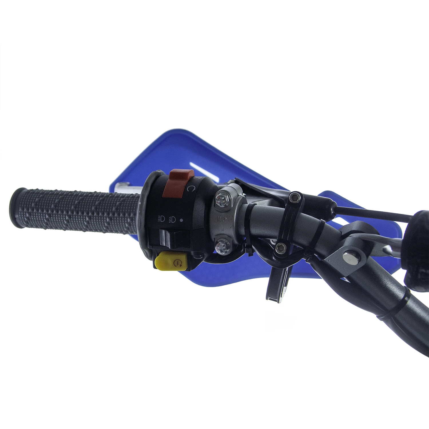 Motocicleta Enduro/Cross Asix XB47 125cc, 4T, roti 17"/14", 4 viteze, pornire electromotor, culoare negru/albastru [16]