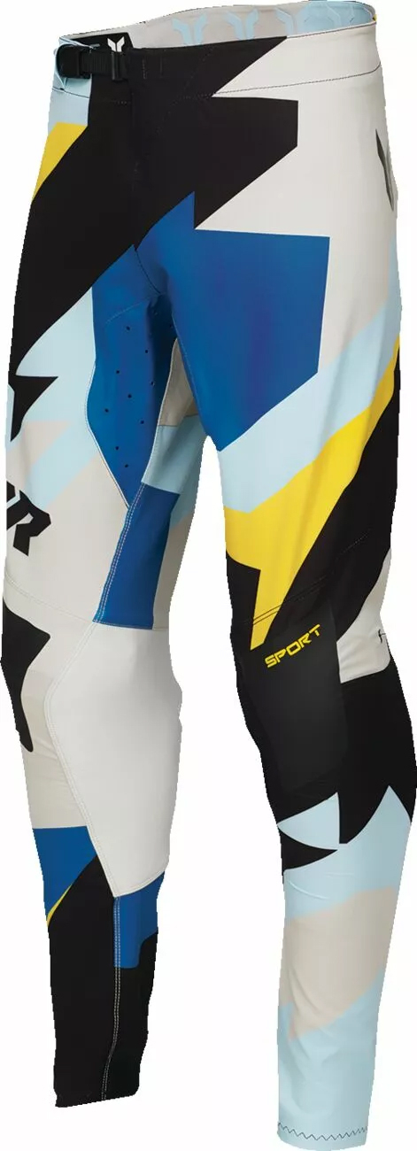 Pantaloni motocross Thor SportMode Brave, culoare multicolor, marime 30 [2]