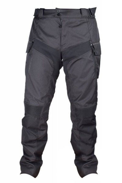 Pantaloni textil moto LS2 Travel Man, culoare gri/negru, marime M [1]