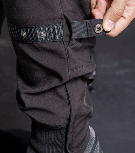 Pantaloni textil moto barbati, LS2 Douglas, culoare negru, marime XL [3]