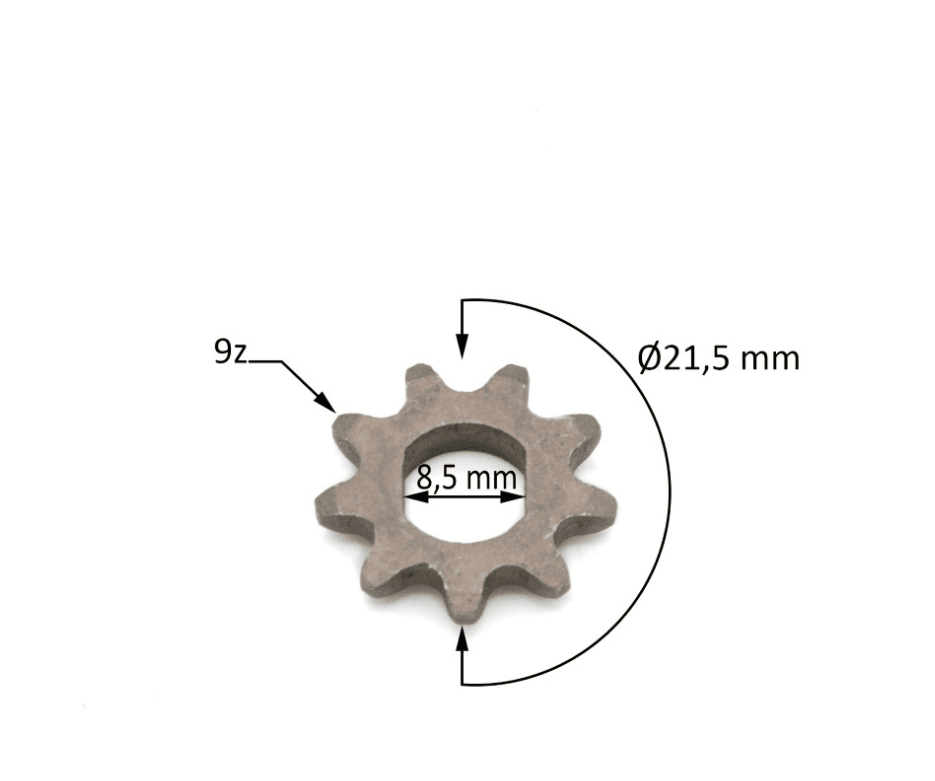 Pinion Motor 25H Quad Mini E-ATV 9 Dinți [1]