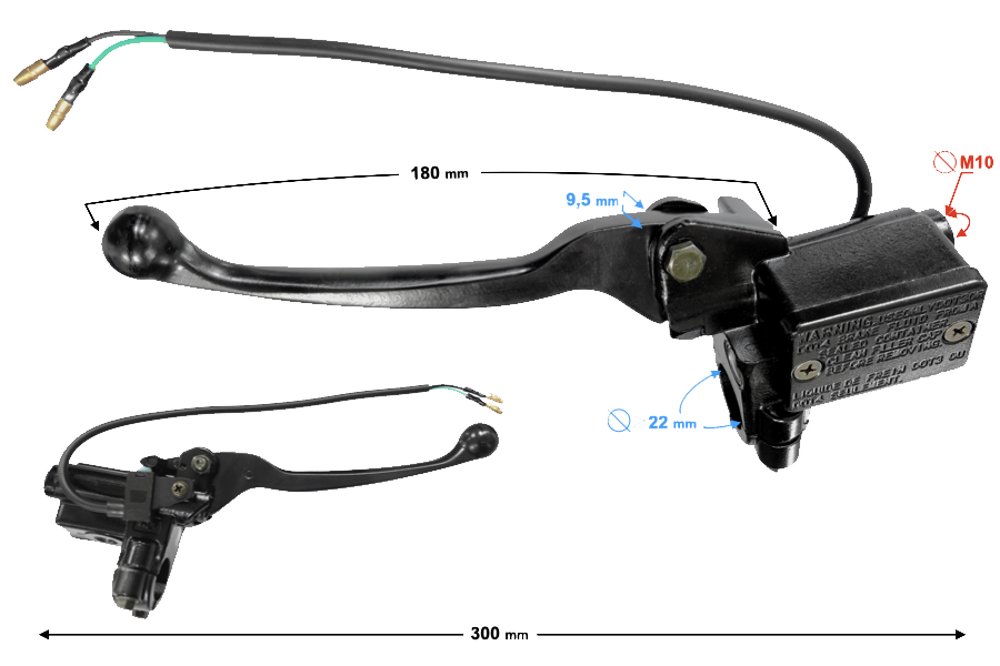 Pompă frână spate Barton Falcon 125 (Ver. 2) [2]