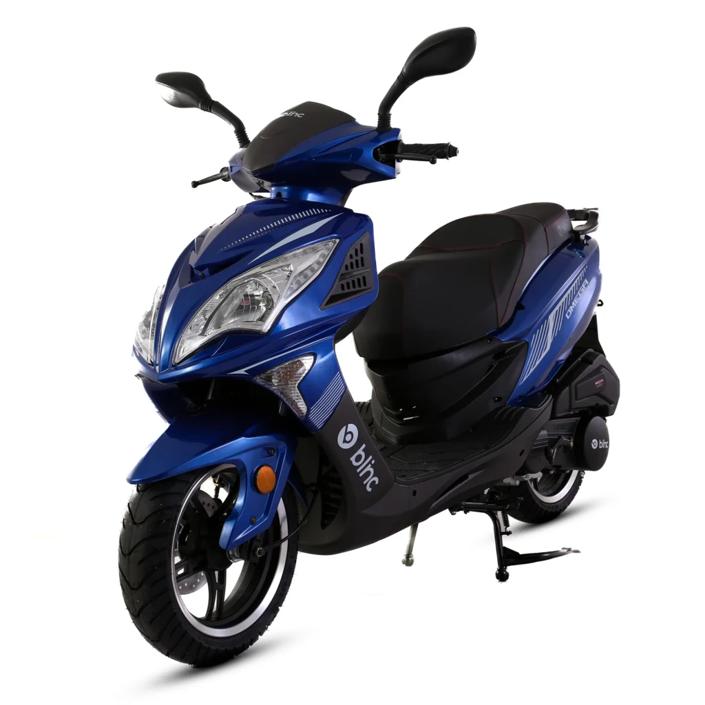 Scuter Blinc Omega 125cc ,albastru [4]