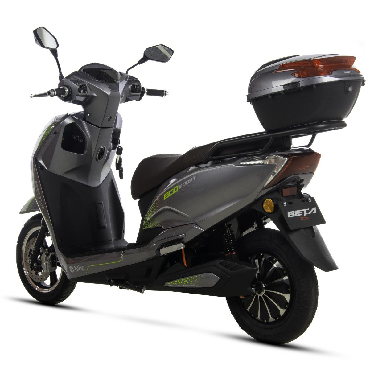 Scuter elelctric Blinc Beta B1, 2000W, 72V, culoare gri-verde [5]