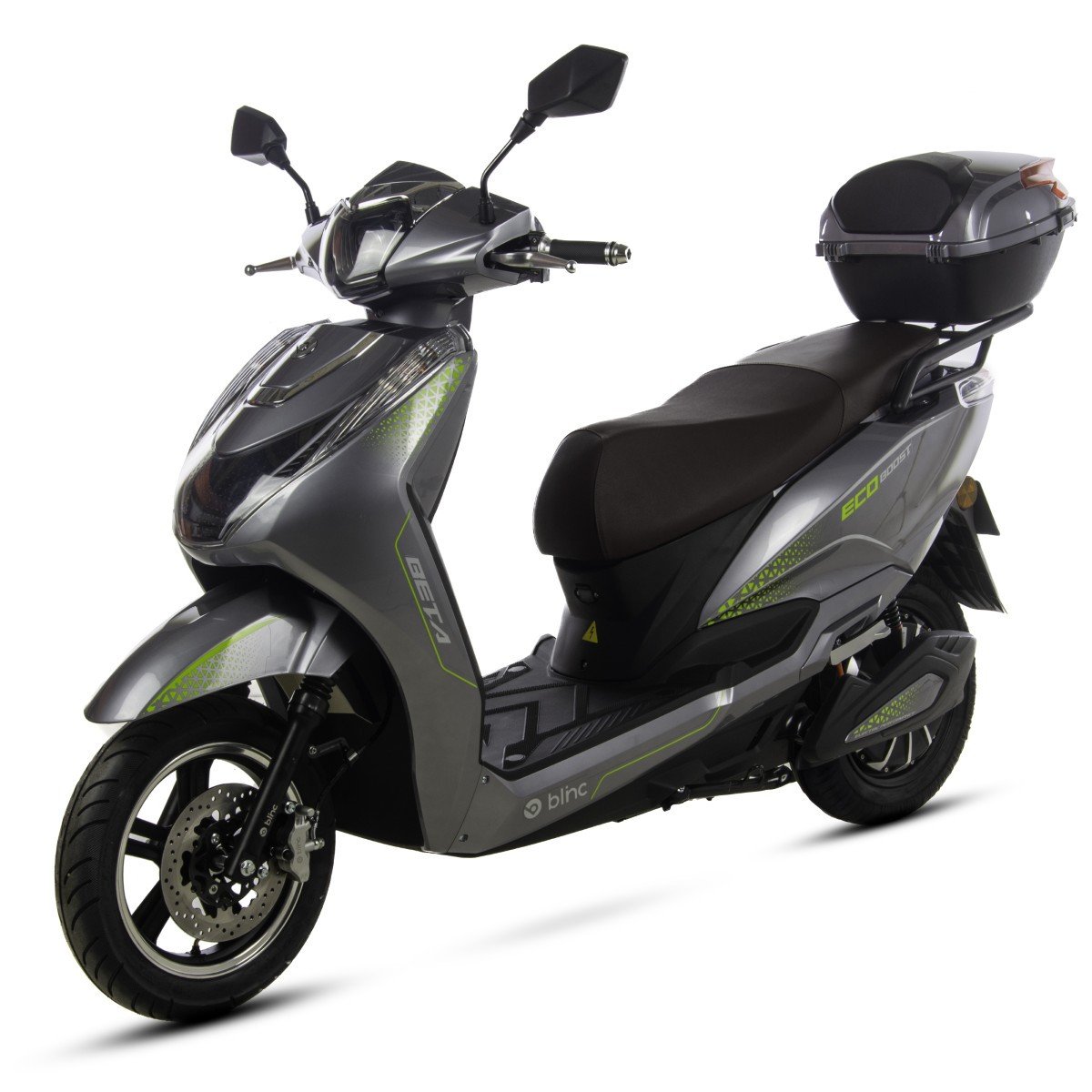 Scuter elelctric Blinc Beta B1, 2000W, 72V, culoare gri-verde [4]