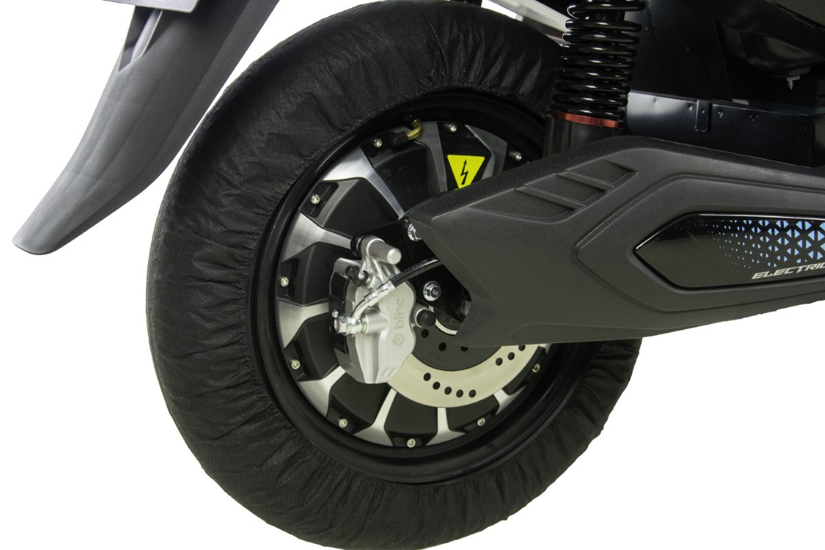 Scuter elelctric Blinc Beta B1, 2000W, 72V, culoare gri-verde [14]