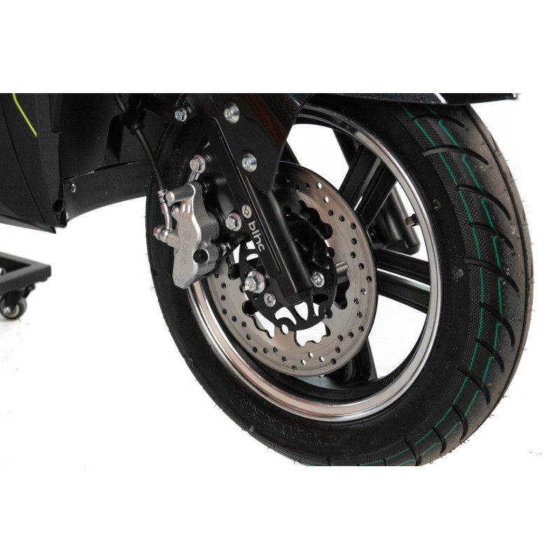 Scuter electric Blinc Alfa 2000w, 72V, culoare negru/lime [14]