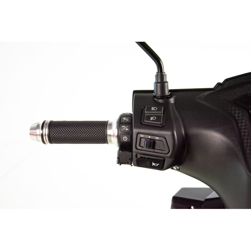 Scuter electric Blinc Alfa 2000w, 72V, culoare negru/lime [17]