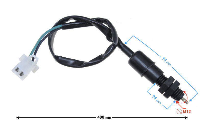Senzor pedala frana atv/moto 50cc [2]