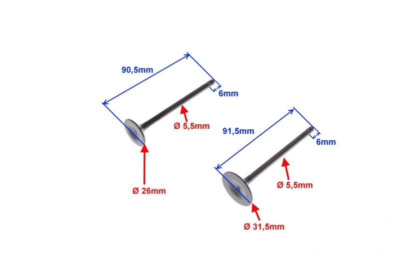 Set Supape, Motor 162FMJ [1]