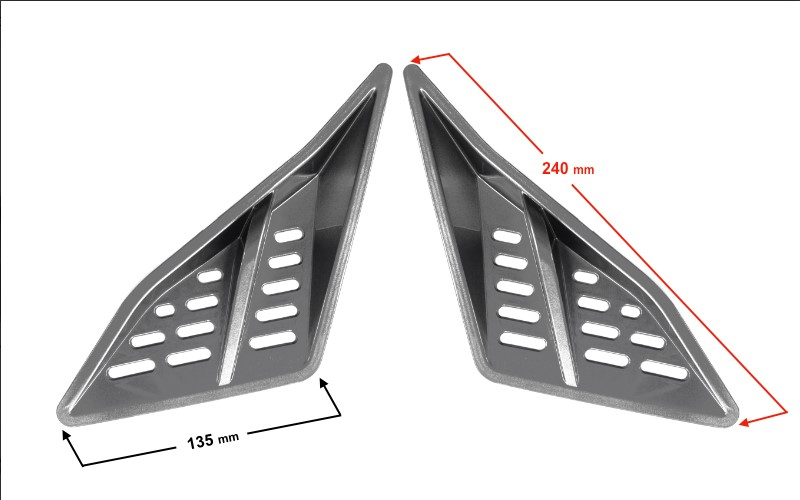 Set carena triunghiuri față grafit Falcon 50/Falcon 125 2 E5 [2]