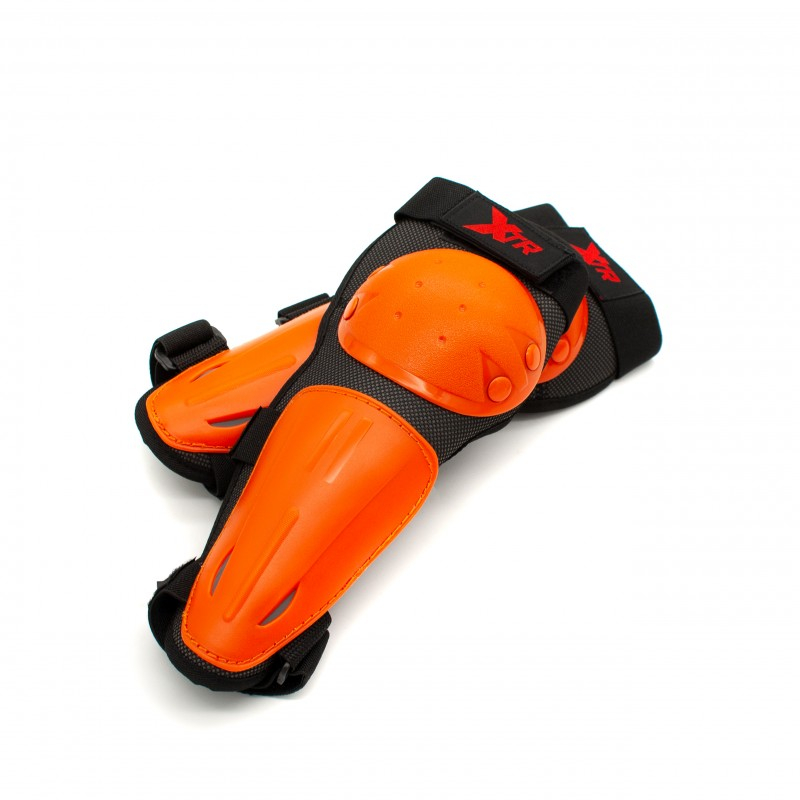 Set protectie corp si genunchi, cross/enduro/atv, copii XTR X2, marime universala, culoare portocaliu [4]