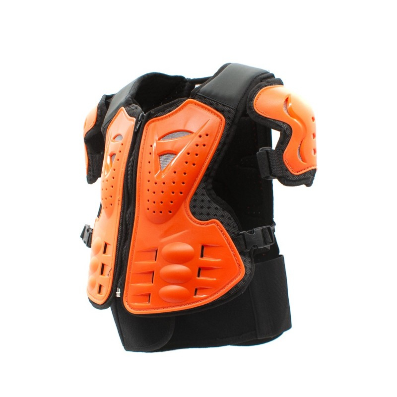 Set protectie corp si genunchi, cross/enduro/atv, copii XTR X2, marime universala, culoare portocaliu [2]