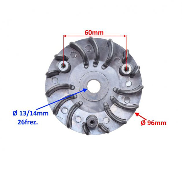 Variator fata pentru TGB, diametru 95mm [1]