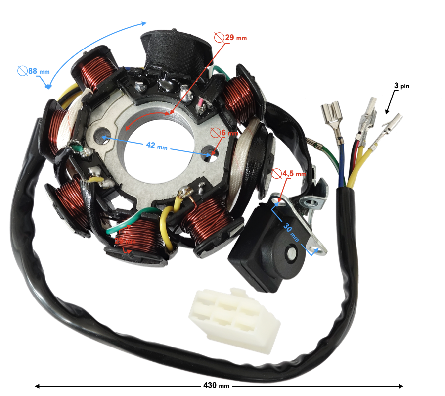 Stator aprindere Barton NXT 250 [1]