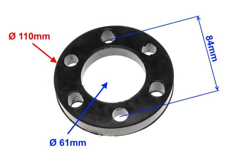 Tampon pinion transmisie spate, Simson, grosime 18mm [1]