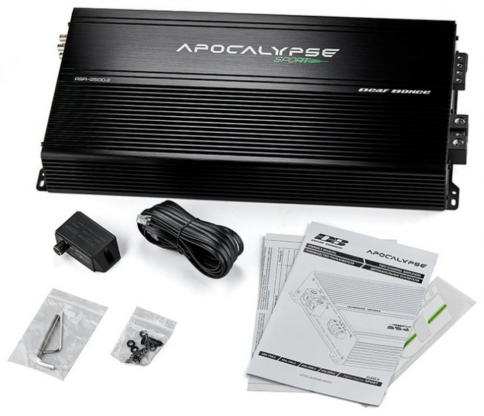 Amplificator Auto Deaf Bonce Apocalypse ASA-2500.2, 2 canale, 2500W [4]