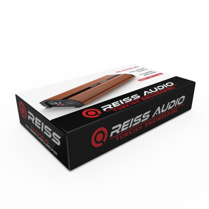 Amplificator auto Reiss Audio RS-PX400.4D, 4 canale, clasa D, full range, 2400W [3]