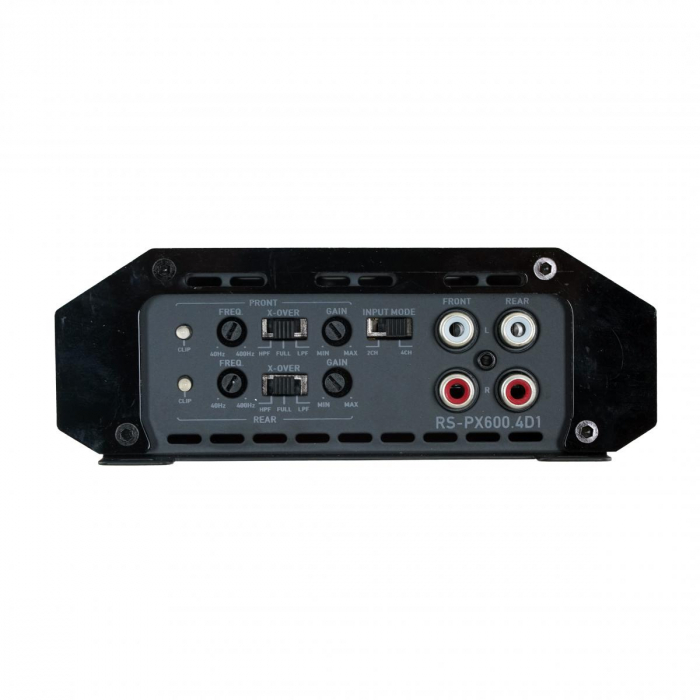Amplificator auto Reiss Audio RS-PX600.4D1, 4 canale, clasa D, full range, stabil 1 Ohm, 2400W [2]