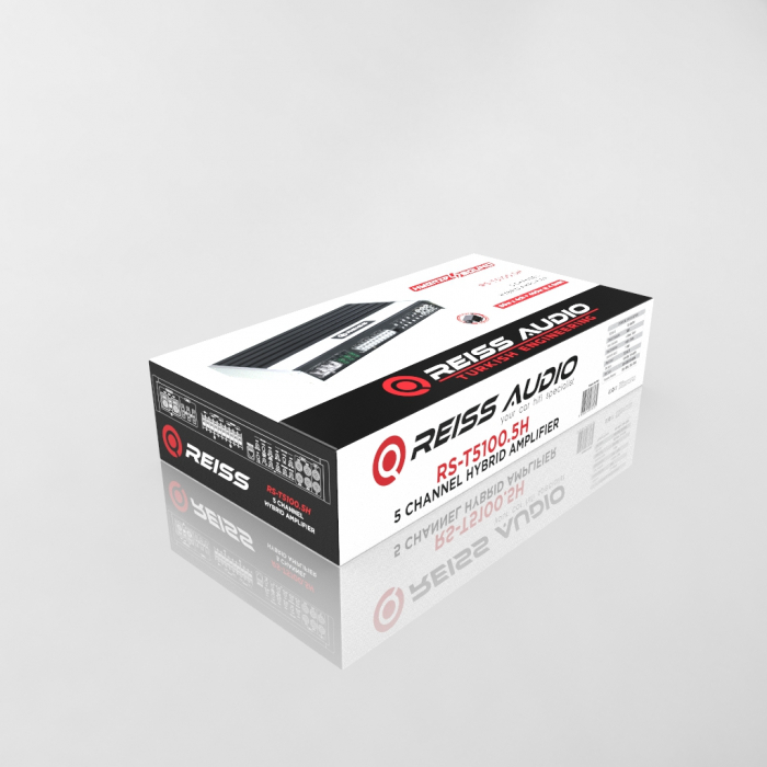 Amplificator auto REISS AUDIO RS-T5100.5H, 5 canale, hibrid, 1120W [2]