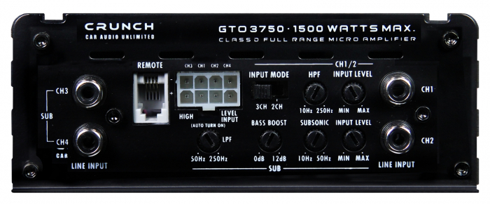 Amplificator Crunch GTO 3750 [2]