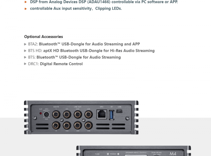 Amplificator MUSWAY M4+ DSP [4]