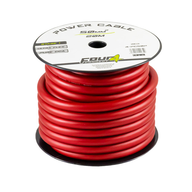 Cablu alimentare Four STAGE1 50mm² roșu [3]