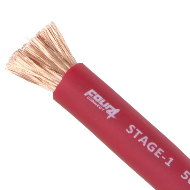 Cablu alimentare Four STAGE1 50mm² roșu [2]