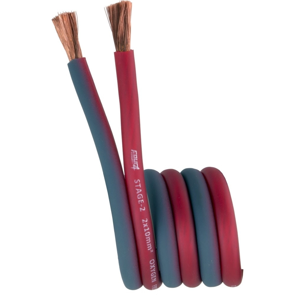 Cablu boxe Four Connect, 4-800245, Stage 2, Rola 40 M, 2 x 10.0 mm2, OFC [2]