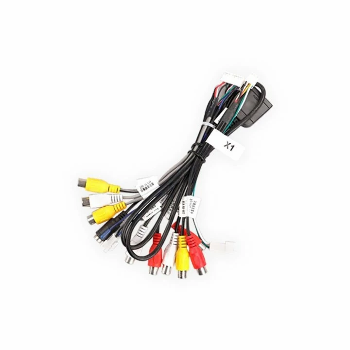 Cablu Output multifuncțional dedicat navigatiilor Teyes, RCA AV, MIC, SIM [1]
