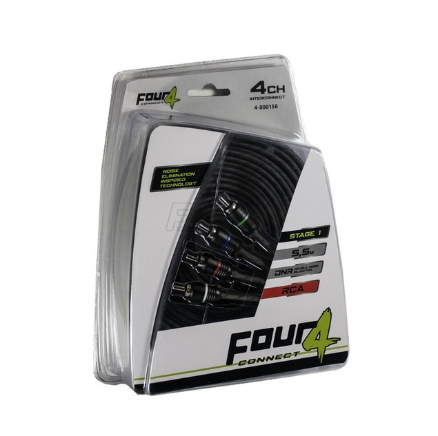 Cablu RCA 3 canale  Four STAGE1 4CH 5,5 metri [2]