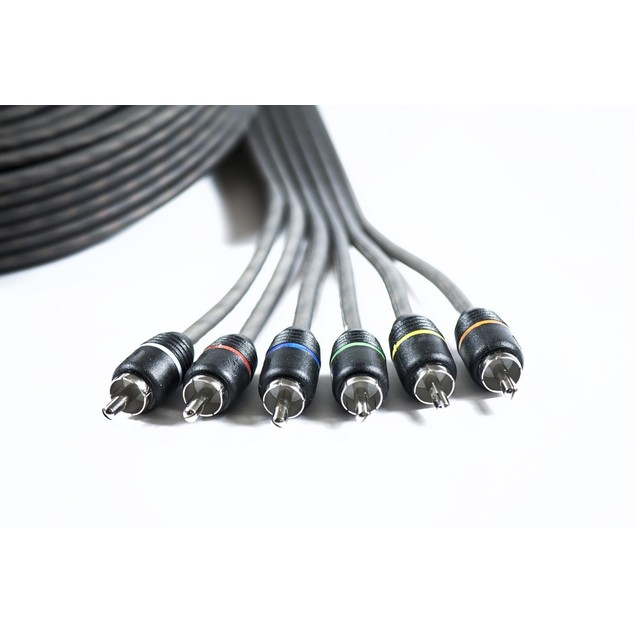Cablu RCA 6  canale ,5.5 metri [2]