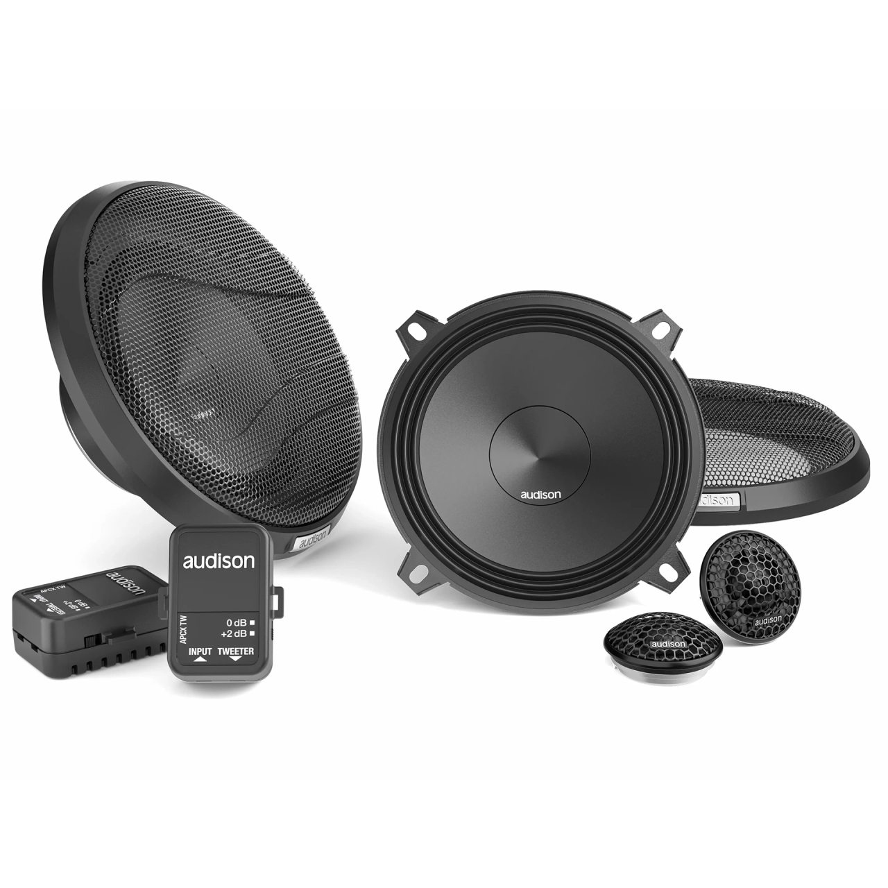 DIFUZOARE AUTO AUDISON PRIMA APK 130, SET SISTEM 2 CAI, 130MM, 75W RMS [1]