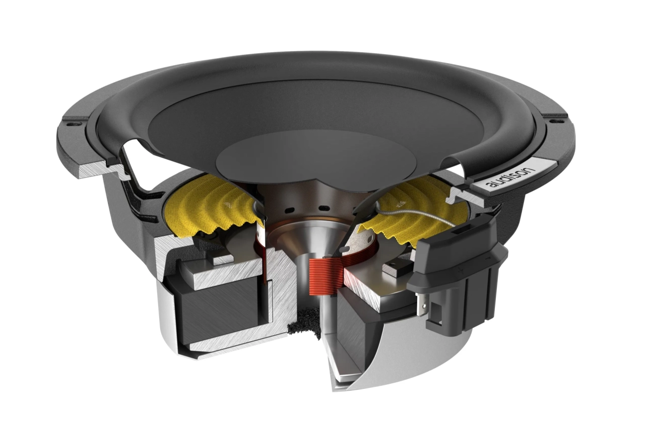 Difuzoare auto Audison VOCE II AV 6.5P II componente, 165mm, 150W RMS, 4Ω, set 2 difuzoare [6]