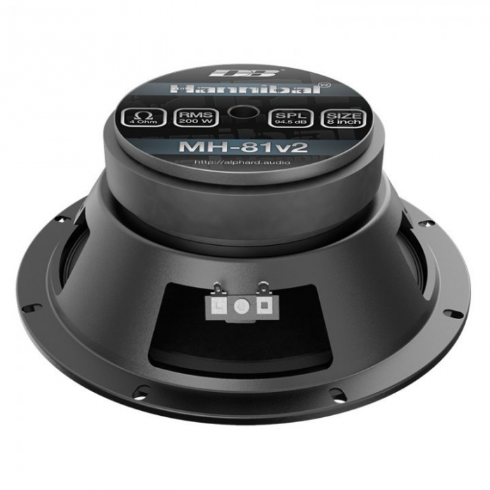 DIFUZOARE AUTO DEAF BONCE HANNIBAL MH 81 V2, 200MM, 200W RMS [2]