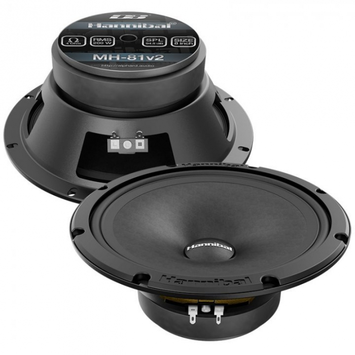 DIFUZOARE AUTO DEAF BONCE HANNIBAL MH 81 V2, 200MM, 200W RMS [3]
