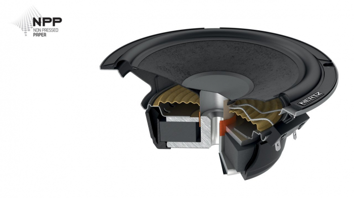 DIFUZOARE AUTO HERTZ CENTO C 165 L, SET 2 DIFUZOARE 165MM, 80W RMS [3]