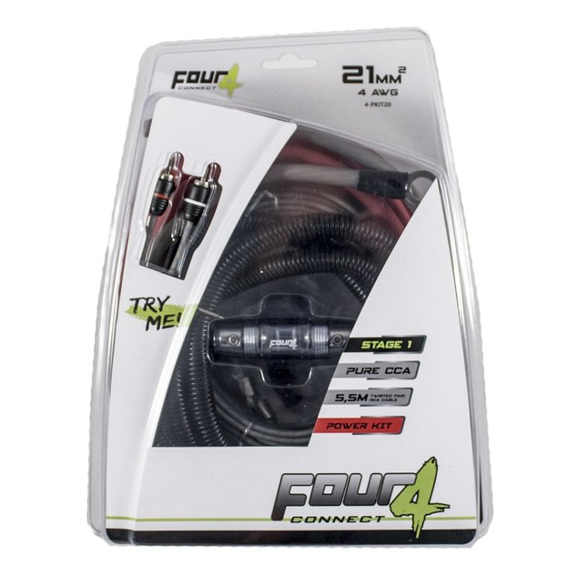 Kit de instalare amplificator Four STAGE1 20mm² [1]
