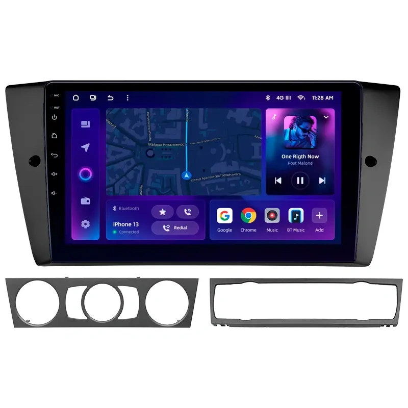 Navigatie Auto MOSS M2 BMW Seria 3 E91 2005-2013 4+64GB 9" IPS Octa-core 1.6Ghz, Android 4G Bluetooth 5.1 DSP [1]