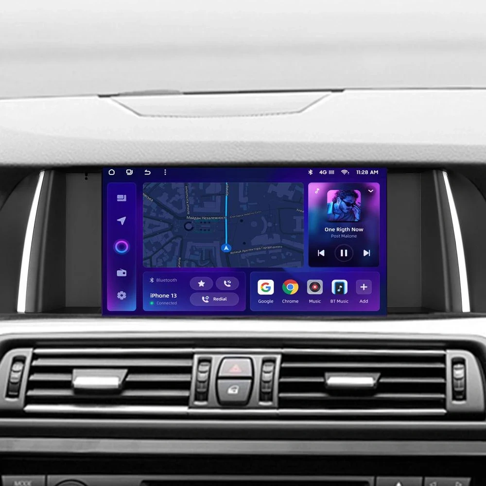 Navigatie Auto MOSS M2 BMW Seria 5 F11 2010-2016 4+64GB 9" IPS Octa-core 1.6Ghz, Android 4G Bluetooth 5.1 DSP [2]
