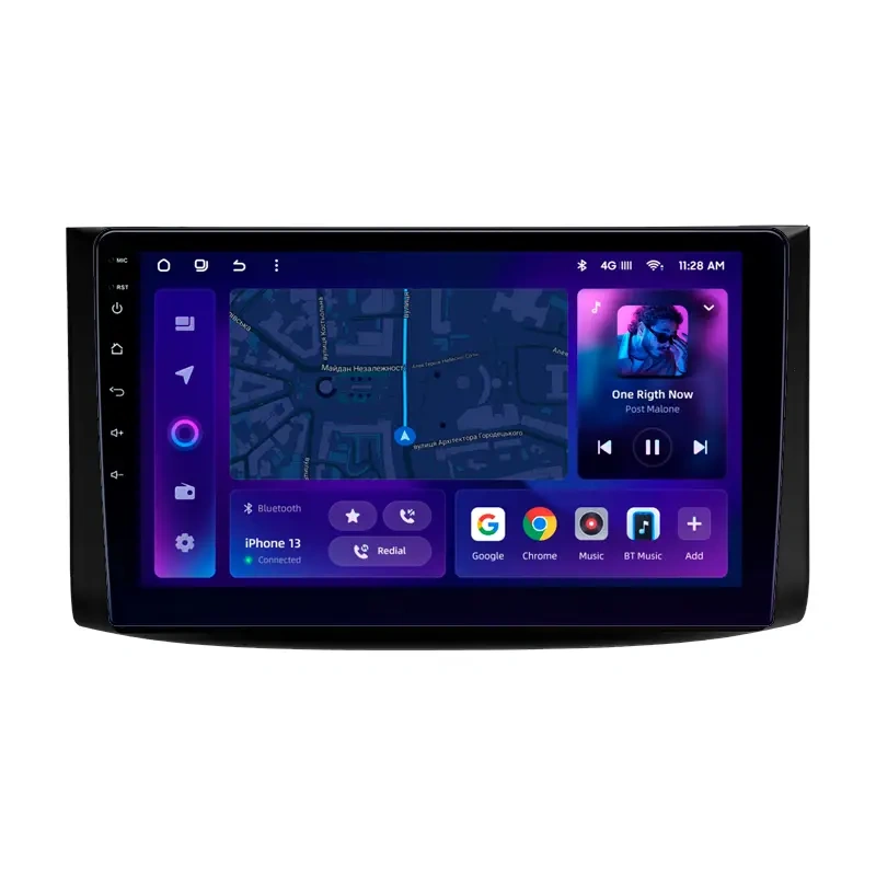 Navigatie Auto MOSS M2 Chevrolet Aveo T250 2006-2012 4+64GB 9" IPS Octa-core 1.6Ghz, Android 4G Bluetooth 5.1 DSP [1]